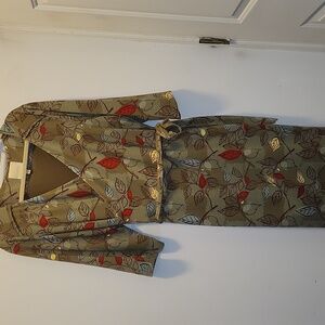 Modcloth Wrap Dress Tea Length 3X